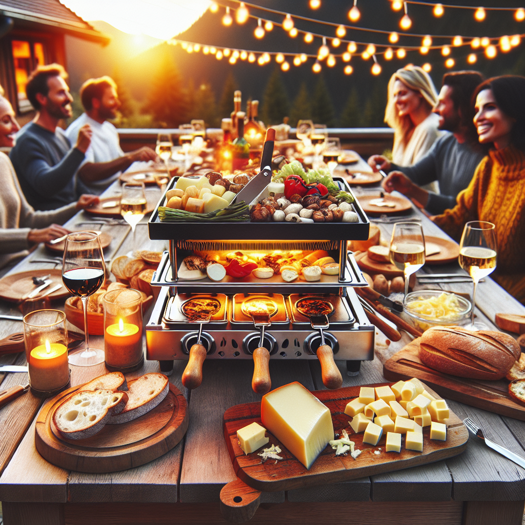 Comment planifier une soirée raclette en plein air