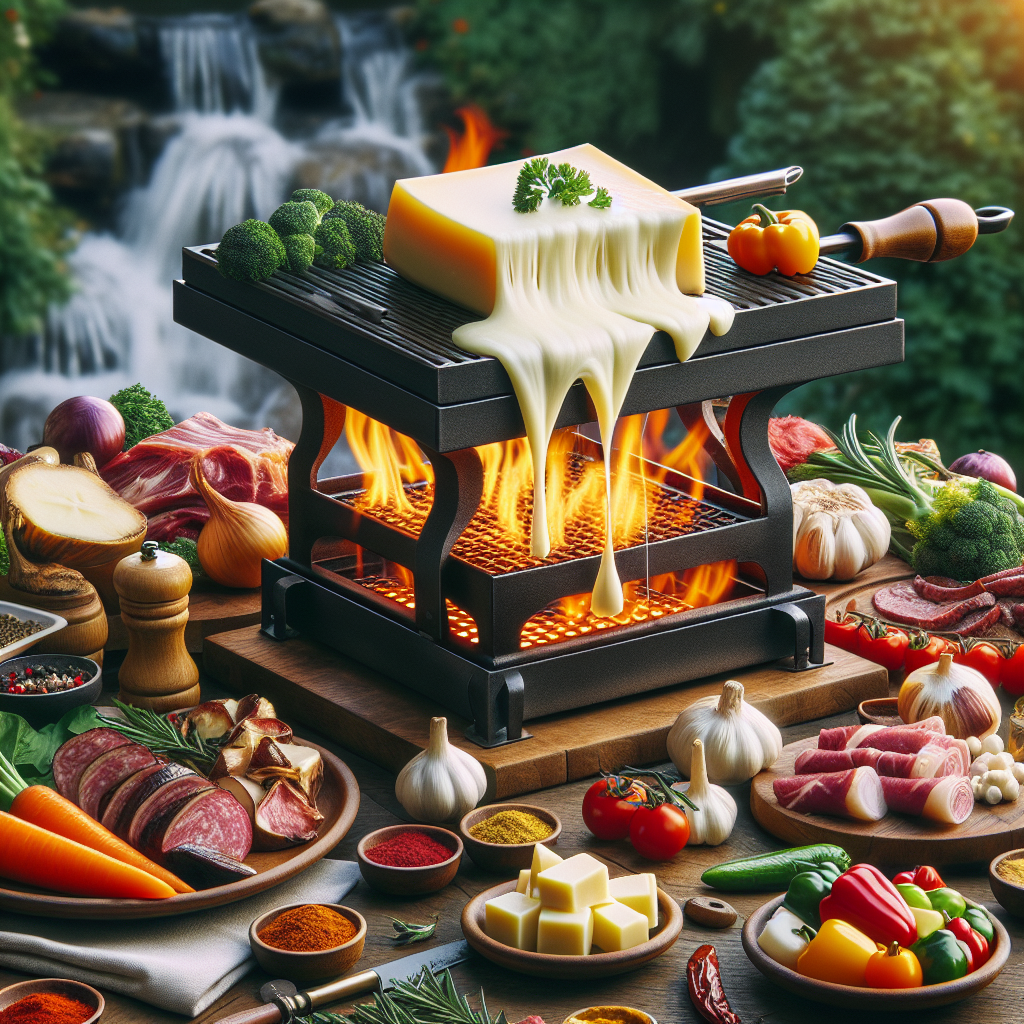 Découvrez la cuisine en plein air avec la raclette