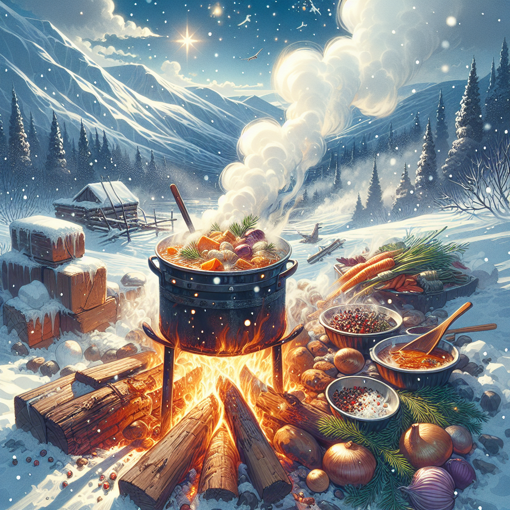 Guide Pratique pour la Cuisine en Plein Air Hivernale